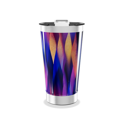 Copo Térmico - Estampa Multicolorida