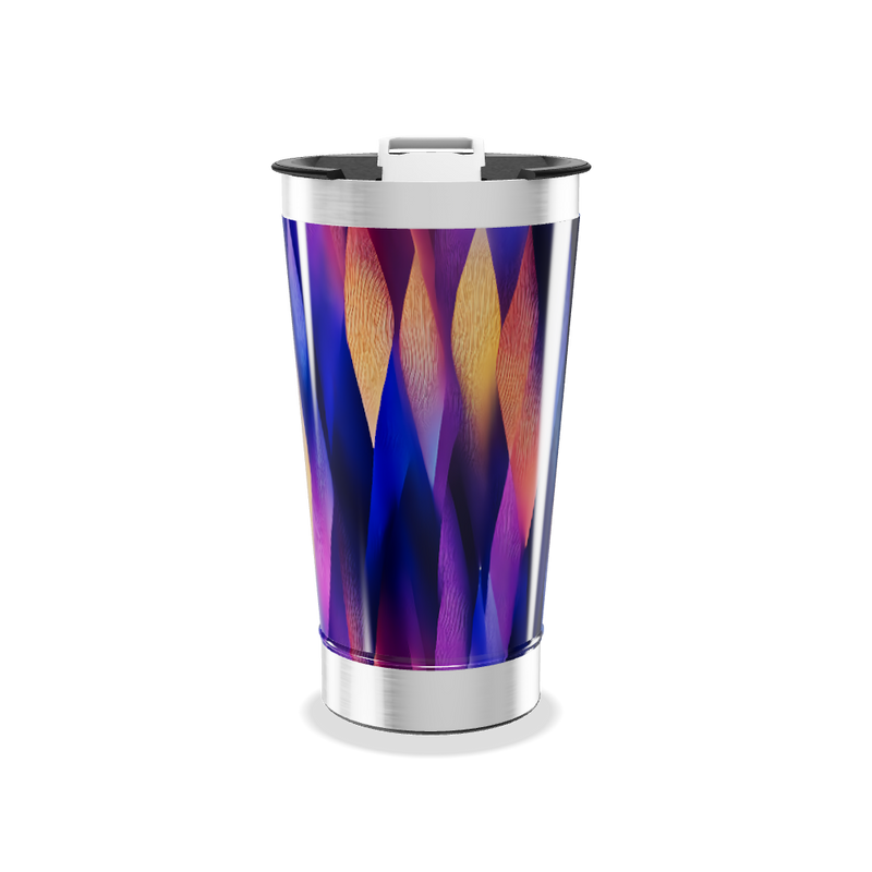 Copo Térmico - Estampa Multicolorida