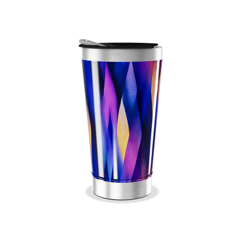 Copo Térmico - Estampa Multicolorida