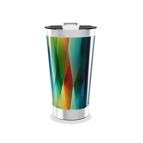 Copo Térmico - Estampa Multicolorida