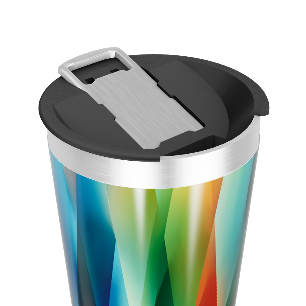 Copo Térmico - Estampa Multicolorida