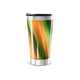 Copo Térmico - Estampa Verde e Laranja