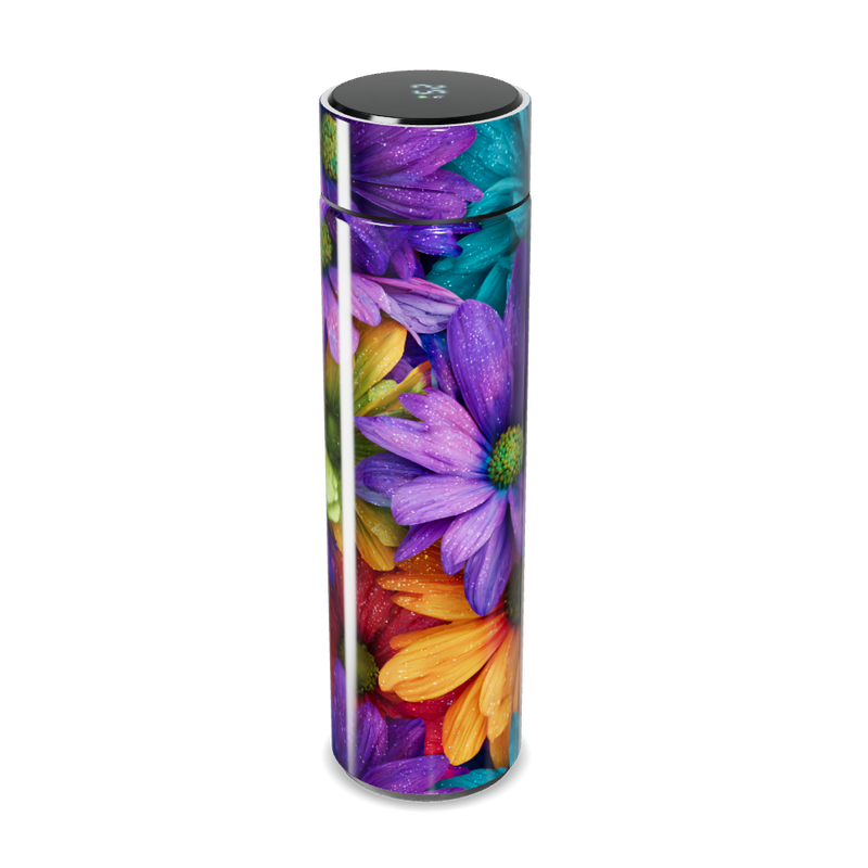 Garrafa Térmica Touch - Floral Colorida Inox