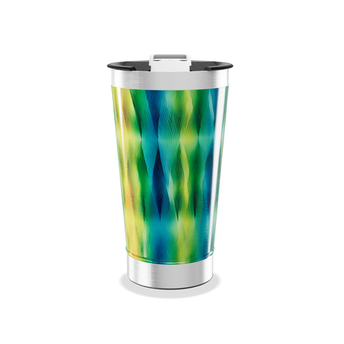 Copo Térmico - Estampa Colorida Inox