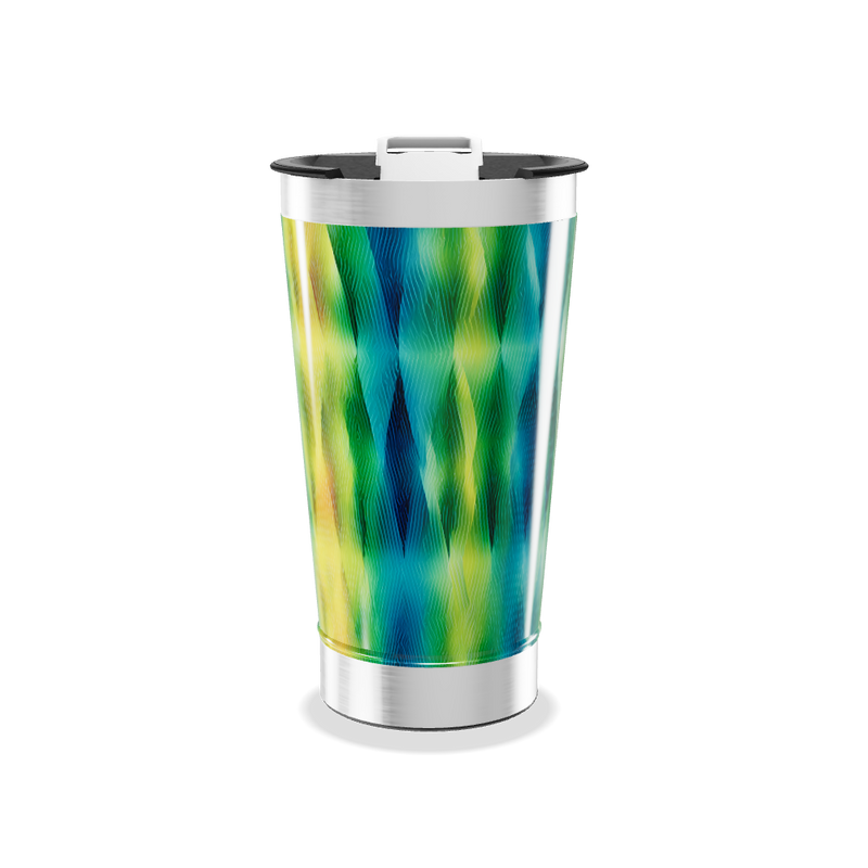 Copo Térmico - Estampa Colorida Inox