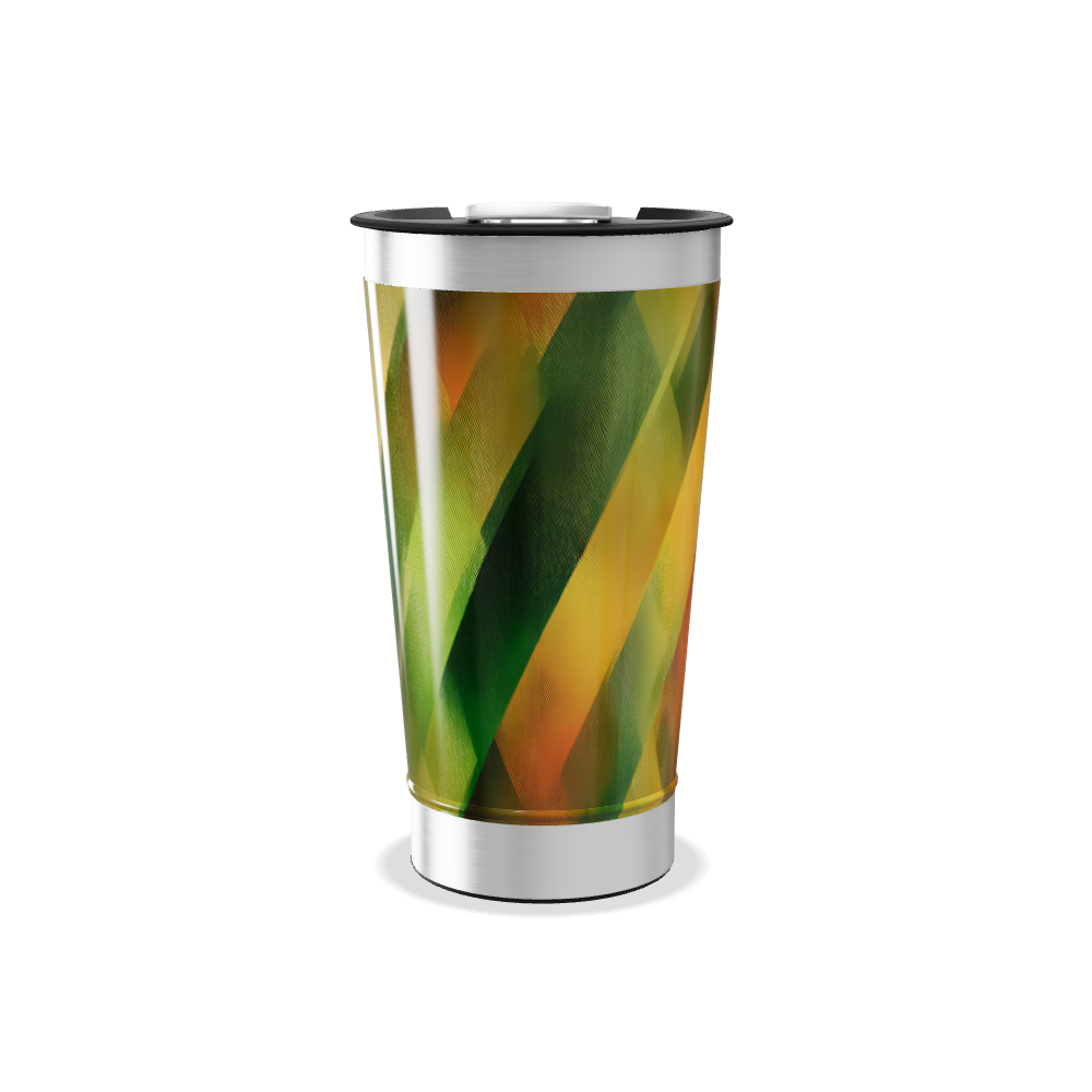 Copo Térmico - Estampa Geométrica Colorida