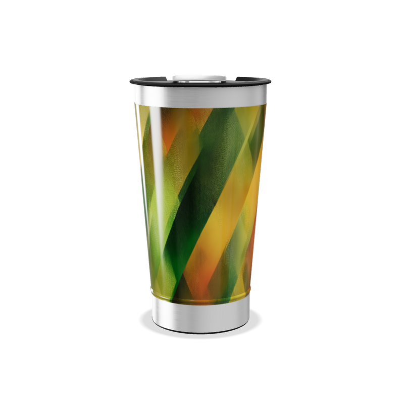 Copo Térmico - Estampa Geométrica Colorida