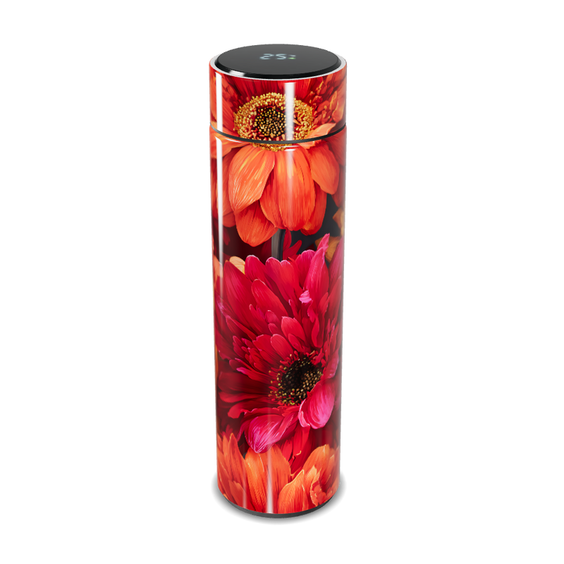 Garrafa Térmica Touch - Floral Colorida Inox