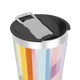 Copo Térmico - Com listras coloridas