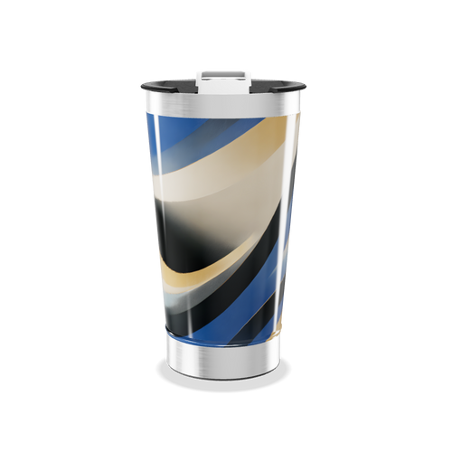 Copo Térmico - Estampa Ondas Azul