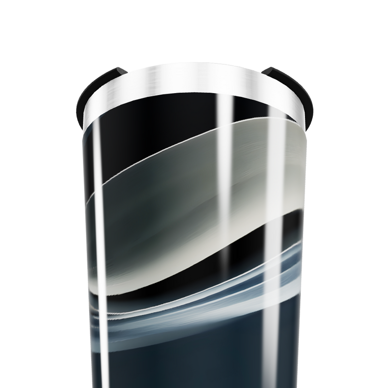 Copo Térmico - Preto Inox Design Moderno