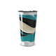 Copo Térmico - Ondas azul e preto