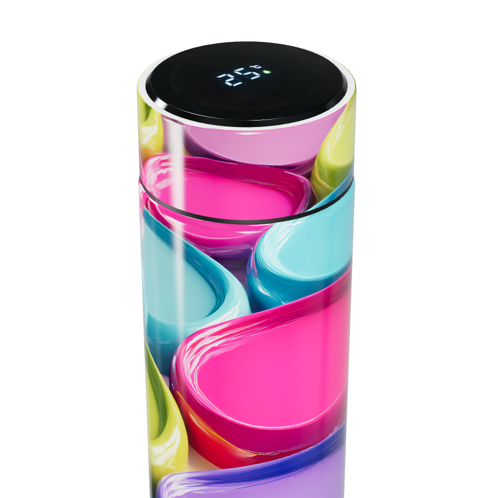 Garrafa Térmica Touch - Multicolorida Design Moderno