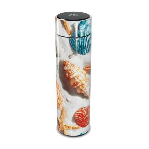 Garrafa Térmica Touch - Estampa Conchas