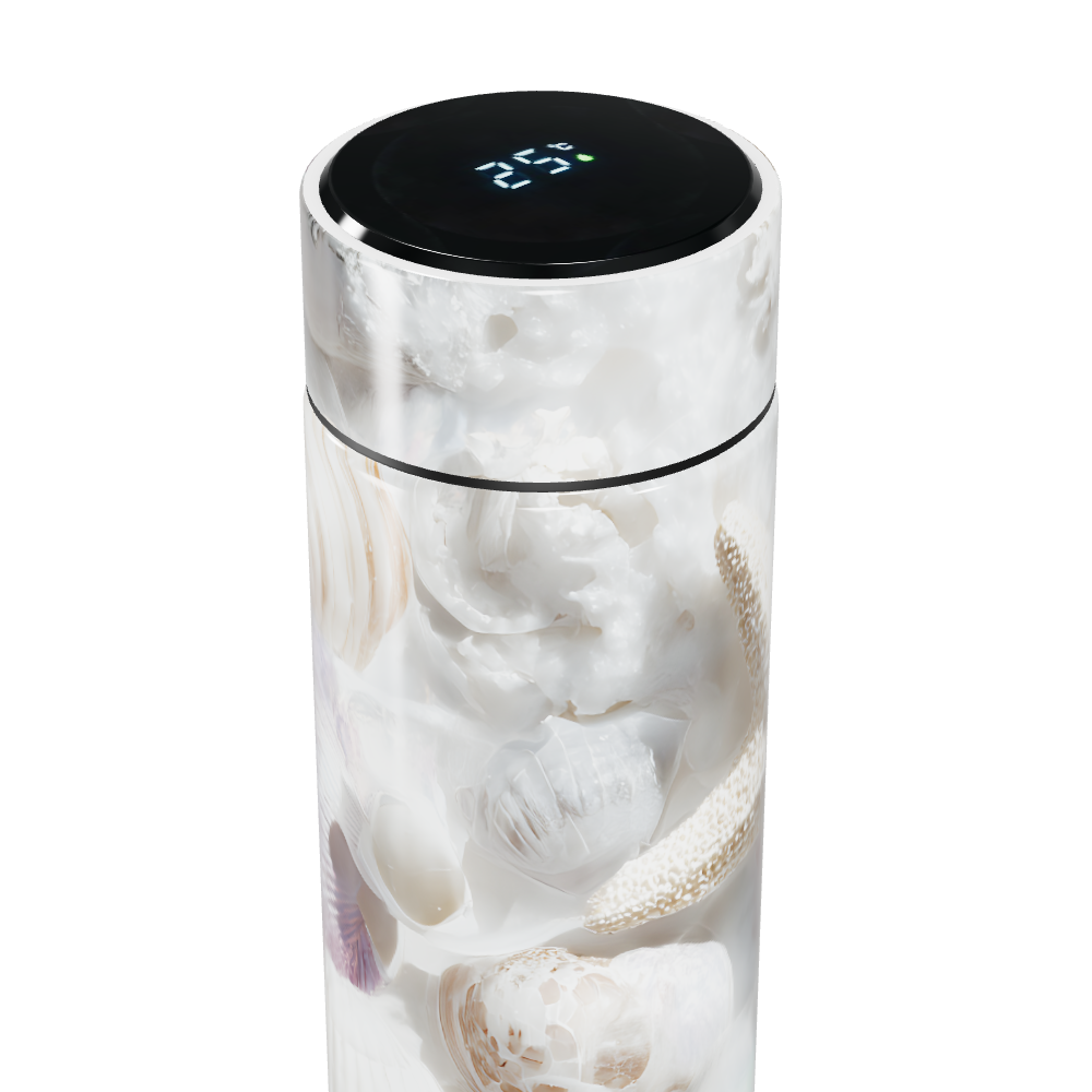 Garrafa Térmica Touch - Conchas Fundo do Mar