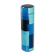 Garrafa Térmica Touch Azul - Design Geométrico