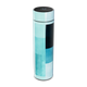 Garrafa Térmica Touch Azul - Design Geométrico