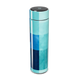 Garrafa Térmica Touch Azul - Design Geométrico