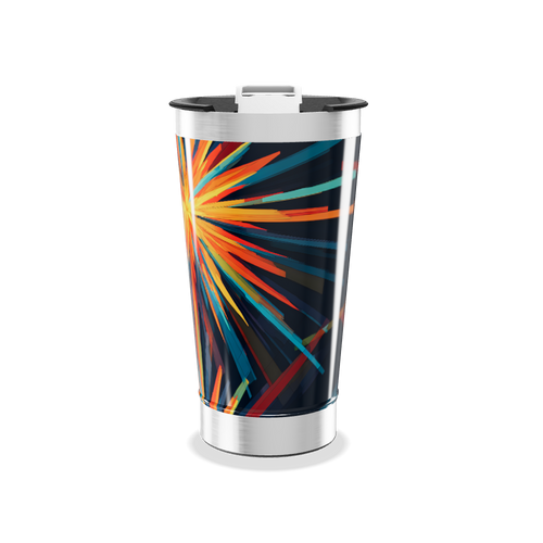 Copo Térmico - Com Estampa Colorida