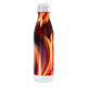 Garrafa Inox - Estampa Vermelha Abstrata