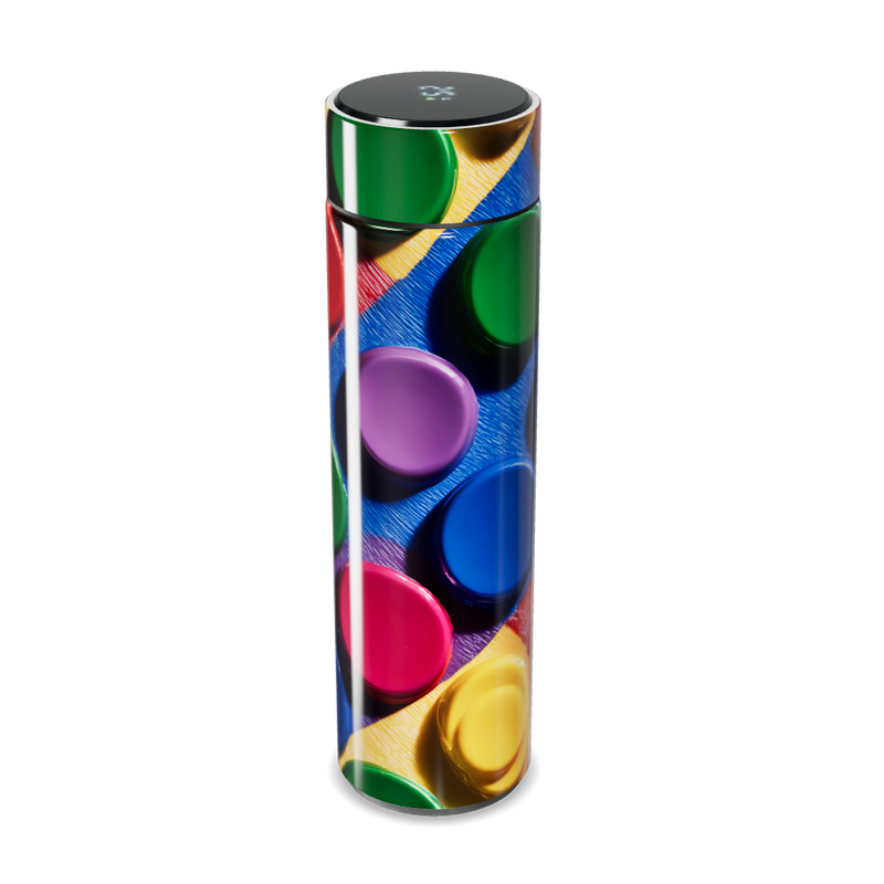 Garrafa Térmica Touch - Colorida com Display Digital