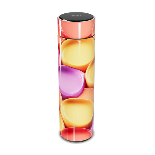 Garrafa Térmica Touch - Colorida Digital Display