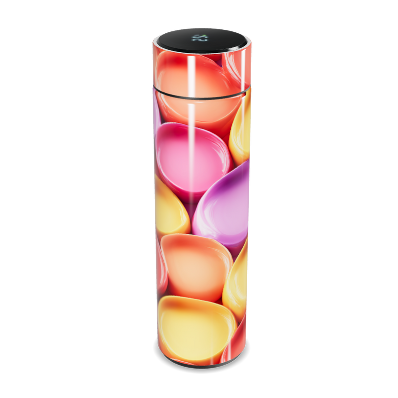 Garrafa Térmica Touch - Colorida Digital Display