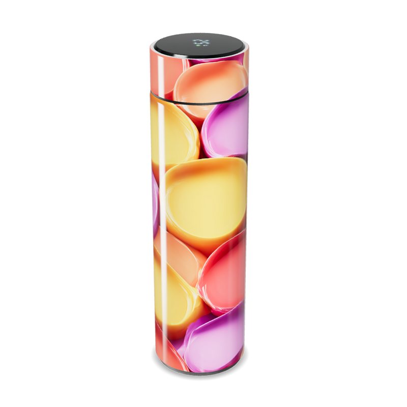 Garrafa Térmica Touch - Colorida Digital Display