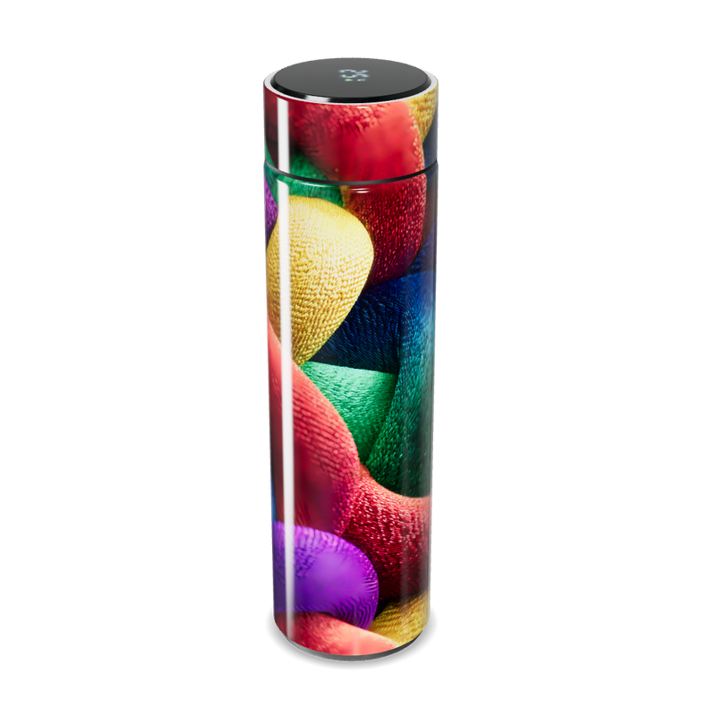 Garrafa Térmica Touch - Colorida com Display Digital