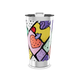 Copo Térmico - Colorido com Arte Abstrata