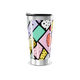 Copo Térmico - Colorido com Arte Abstrata
