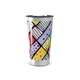 Copo Térmico - Colorido com Arte Abstrata
