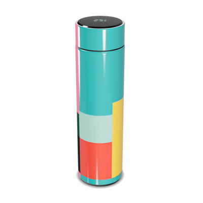 Garrafa Térmica Touch - Colorida com Display Digital