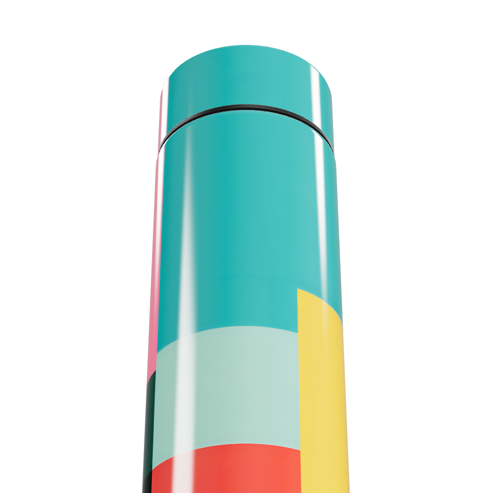 Garrafa Térmica Touch - Colorida com Display Digital