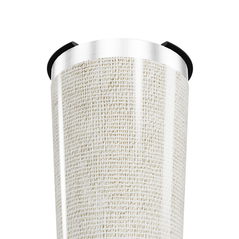 Copo Térmico - Inox com textura bege