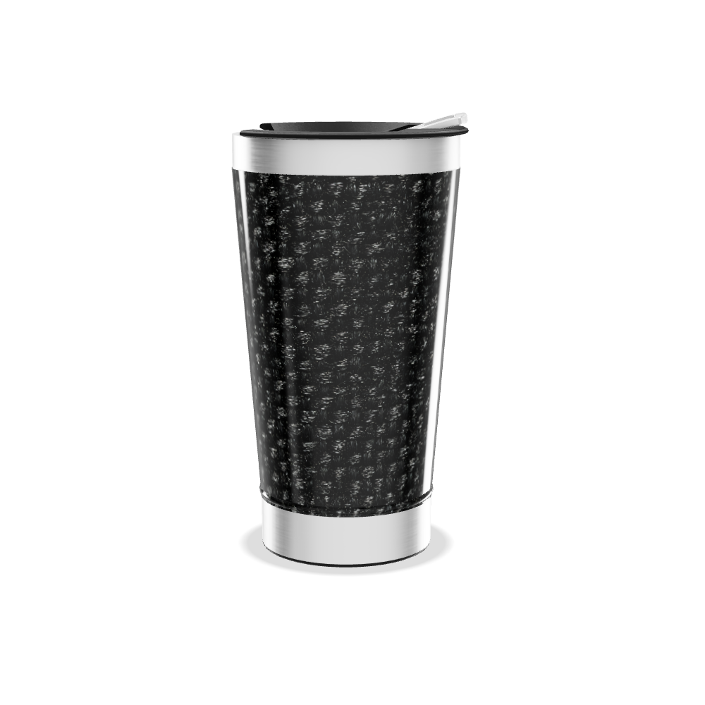 Copo Térmico - Preto Texturizado Aço Inox