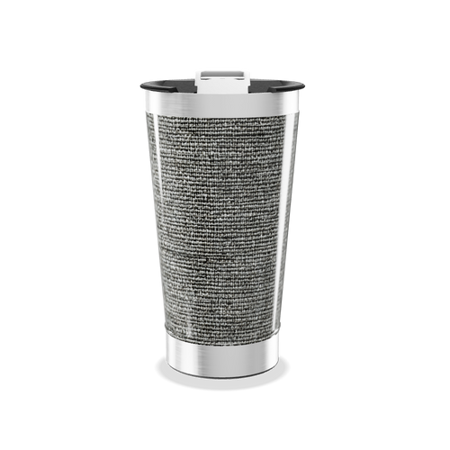 Copo Térmico - Texturizado Cinza Aço Inox