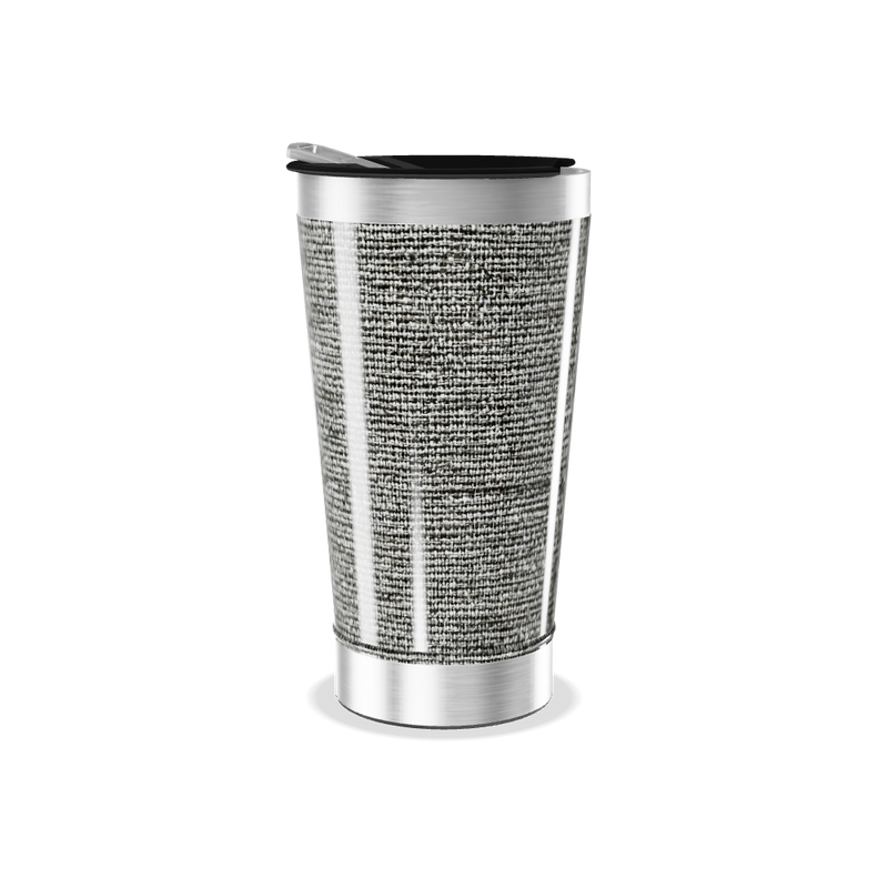 Copo Térmico - Texturizado Cinza Aço Inox