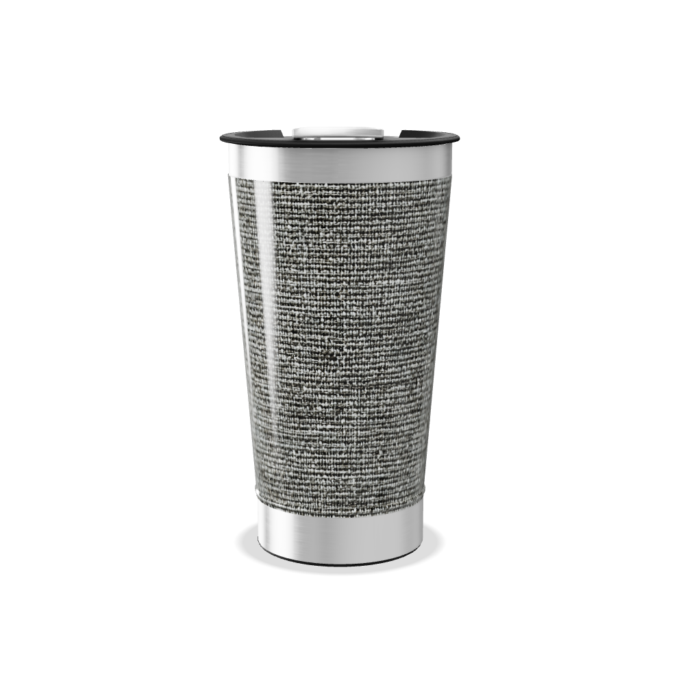 Copo Térmico - Texturizado Cinza Aço Inox