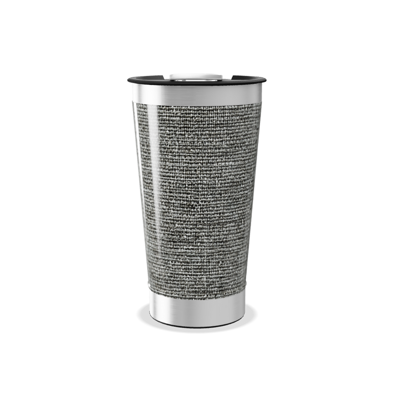 Copo Térmico - Texturizado Cinza Aço Inox