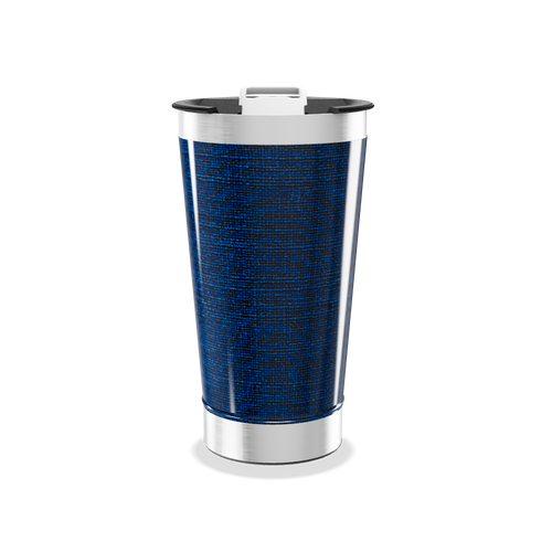 Copo Térmico - Azul Aço Inox