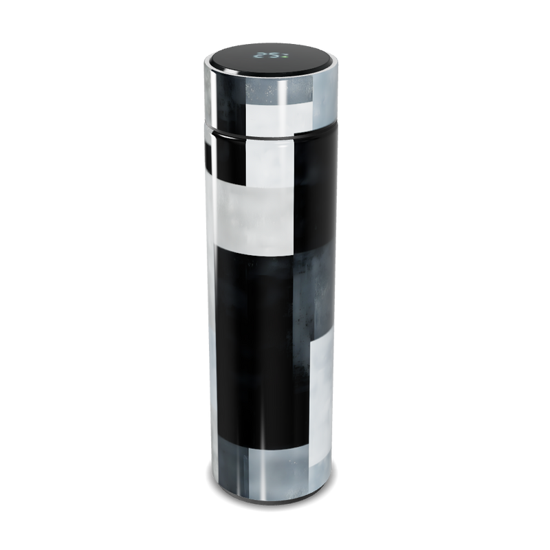 Garrafa Térmica Touch - Preto Inox com Display