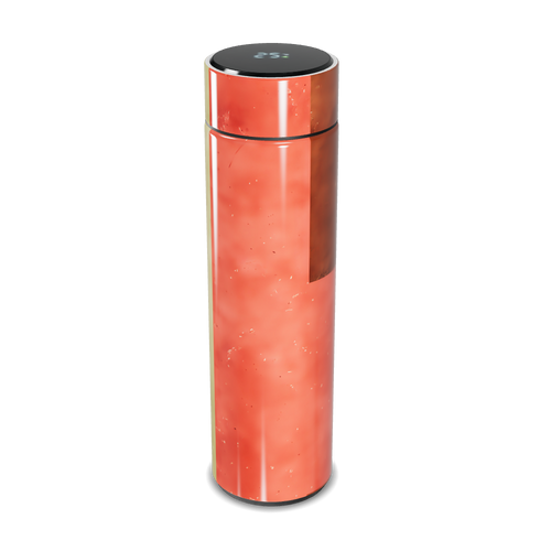 Garrafa Térmica Touch - Vermelha com Display Digital