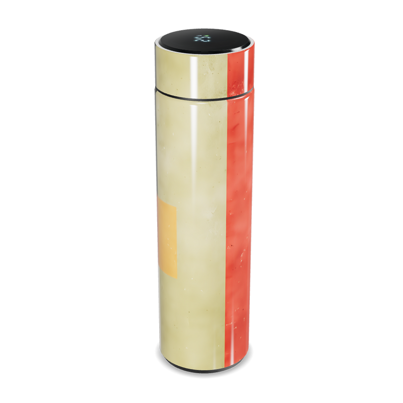 Garrafa Térmica Touch - Vermelha com Display Digital