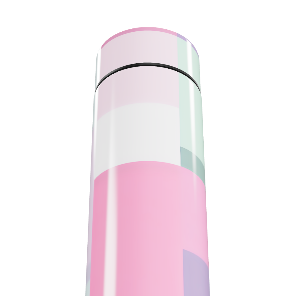 Garrafa Térmica Touch - Rosa com Display Digital