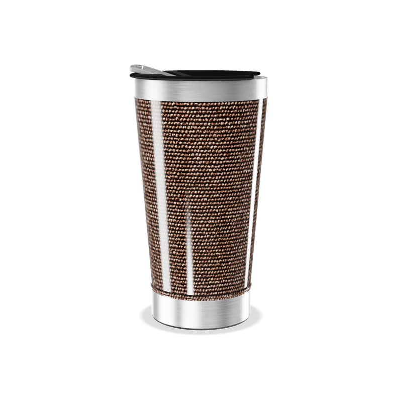 Copo Térmico - Aço Inox Textura Café