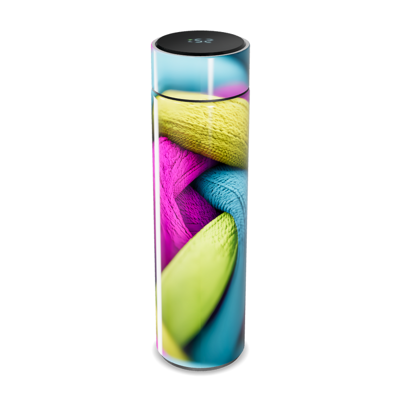 Garrafa Térmica Touch - Multicolorida Digital