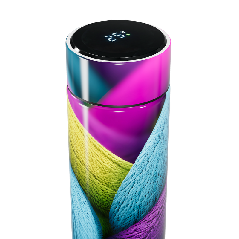 Garrafa Térmica Touch - Multicolorida Digital