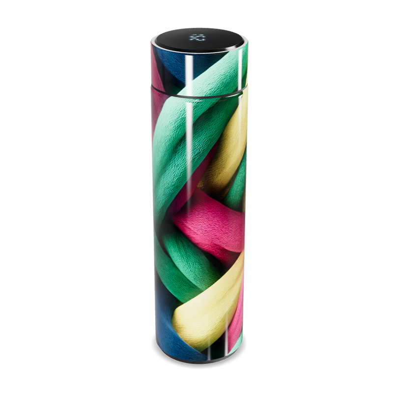 Garrafa Térmica Touch - Estampa Multicolorida