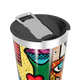 Copo Térmico - Estampa Colorida Artística